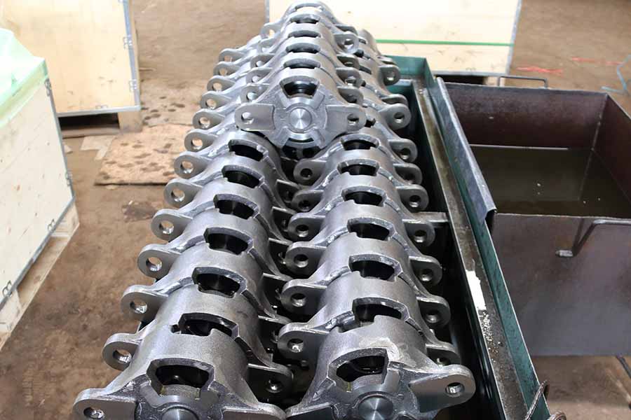 china custom ductile iron shell castings